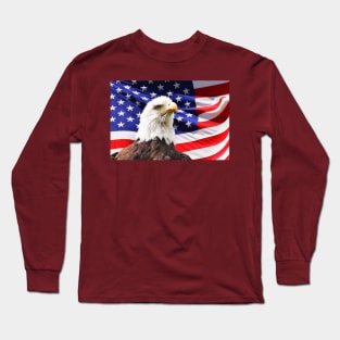 american flag Long Sleeve T-Shirt